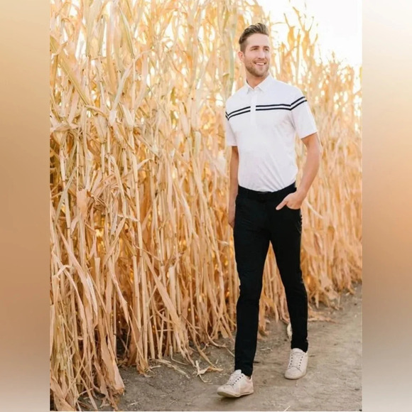 Zyia Men's Black Office Chinos NWT - Picture 6 of 12